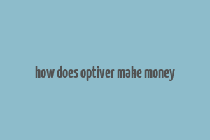 how does optiver make money