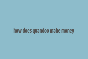 how does quandoo make money