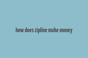 how does zipline make money