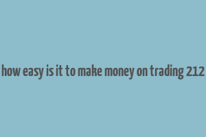 how easy is it to make money on trading 212