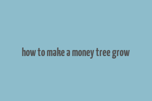 how to make a money tree grow