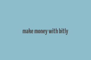 make money with bitly