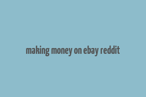 making money on ebay reddit