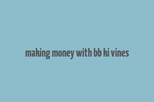 making money with bb ki vines