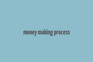 money making process