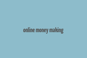 online money making