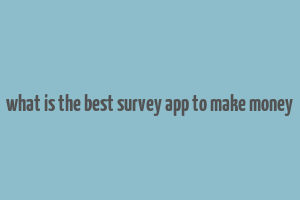 what is the best survey app to make money