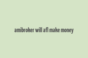 amibroker will afl make money