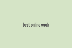 best online work