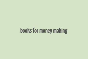 books for money making