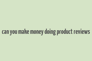 can you make money doing product reviews