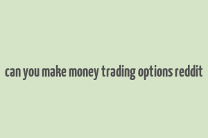 can you make money trading options reddit