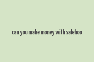 can you make money with salehoo