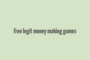 free legit money making games