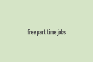 free part time jobs