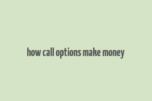 how call options make money