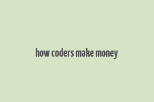 how coders make money