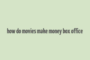 how do movies make money box office