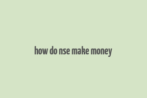 how do nse make money