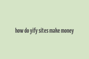 how do yify sites make money