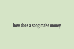 how does a song make money