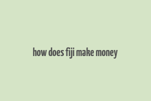 how does fiji make money