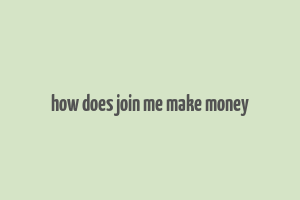 how does join me make money