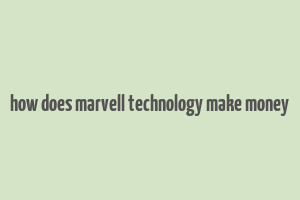 how does marvell technology make money