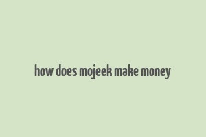 how does mojeek make money