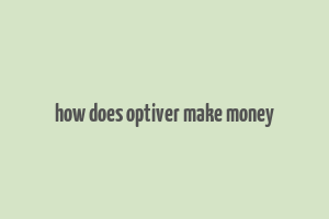 how does optiver make money