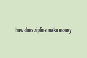 how does zipline make money