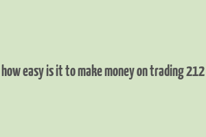 how easy is it to make money on trading 212