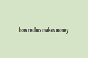 how redbus makes money