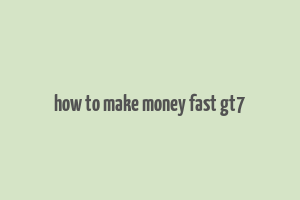 how to make money fast gt7