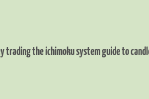 how to make money trading the ichimoku system guide to candlestick cloud charts