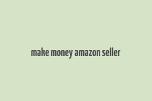 make money amazon seller