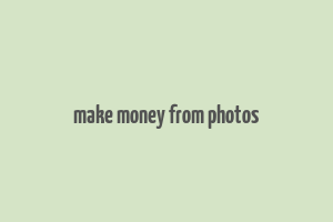 make money from photos