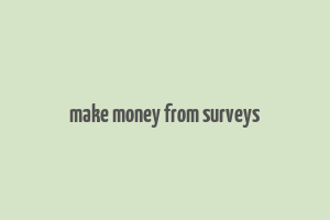 make money from surveys