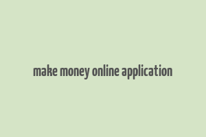 make money online application