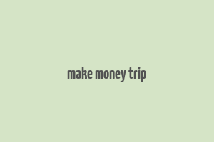 make money trip