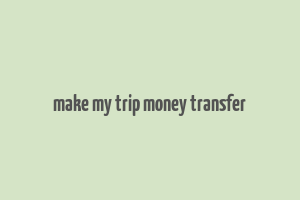 make my trip money transfer