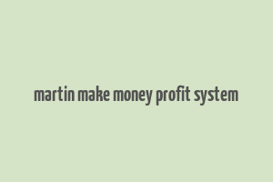 martin make money profit system