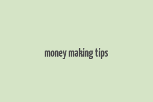 money making tips