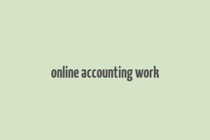 online accounting work