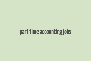 part time accounting jobs