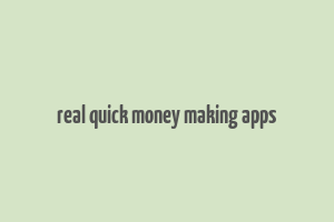 real quick money making apps