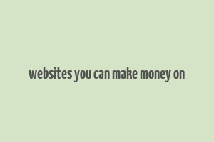 websites you can make money on