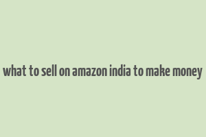 what to sell on amazon india to make money