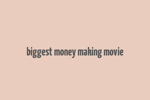 biggest money making movie