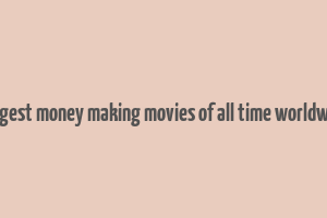 biggest money making movies of all time worldwide